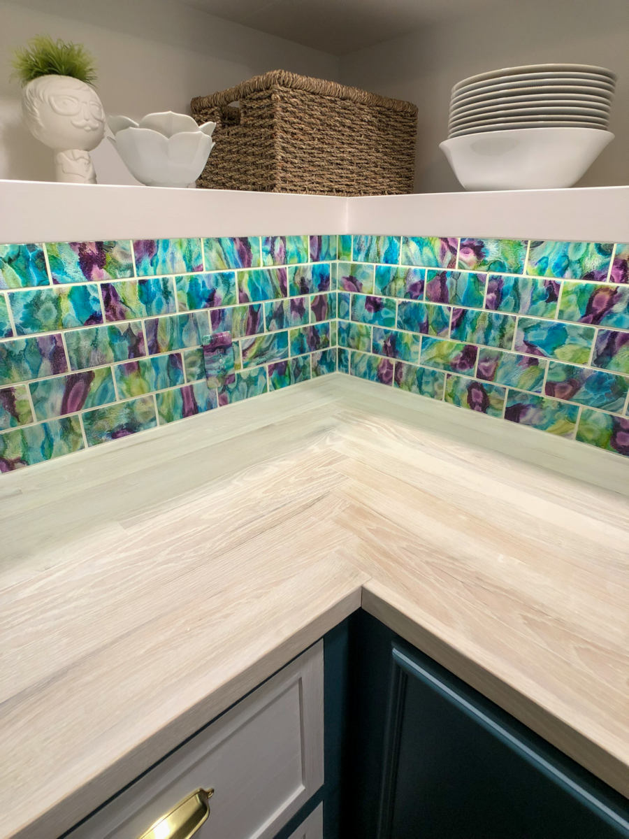 Part 2 – DIY Butcherblock-Style Countertop Made From Red Oak Hardwood Flooring – FINISHED!