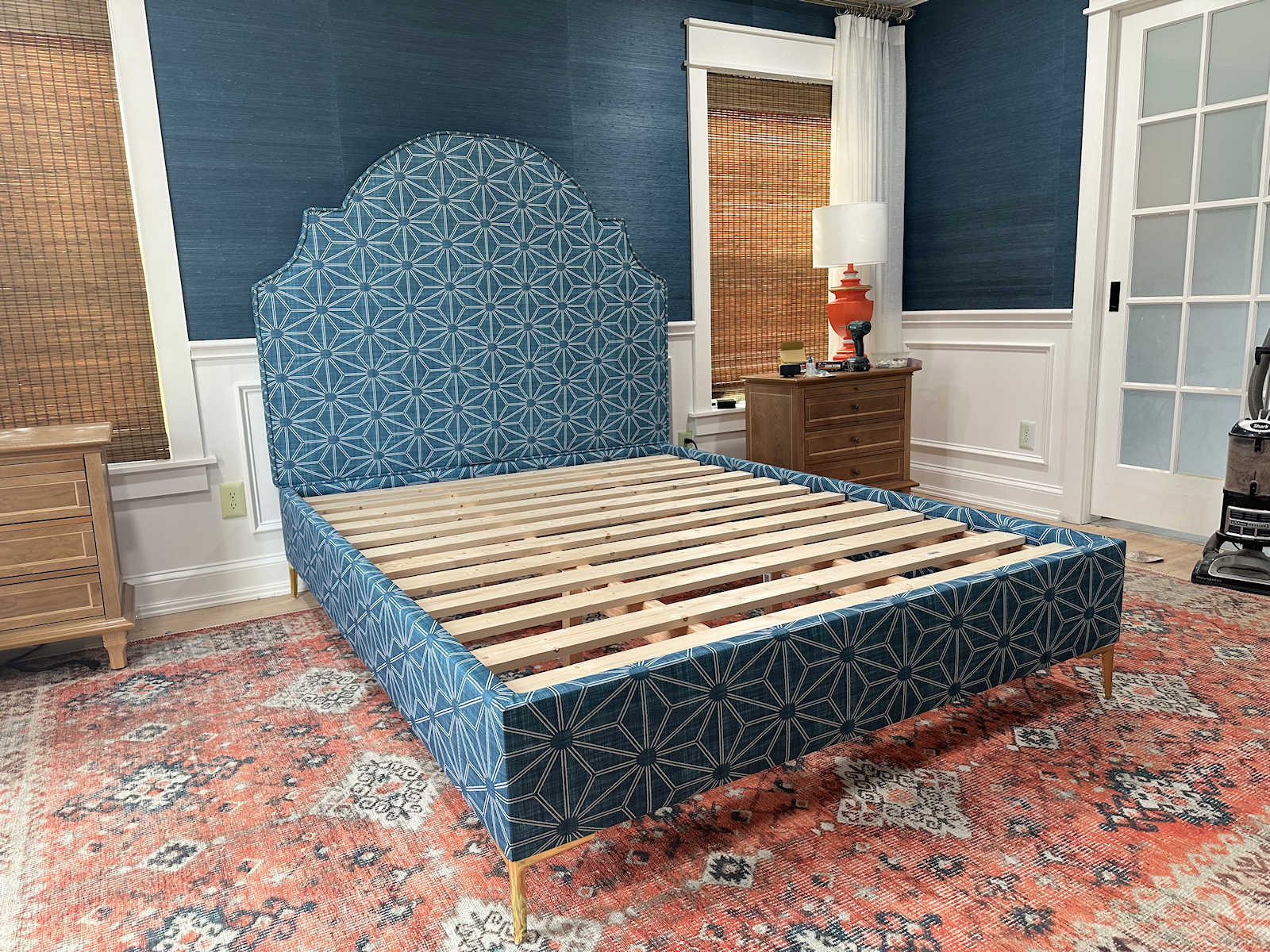 DIY Upholstered Bed Base
