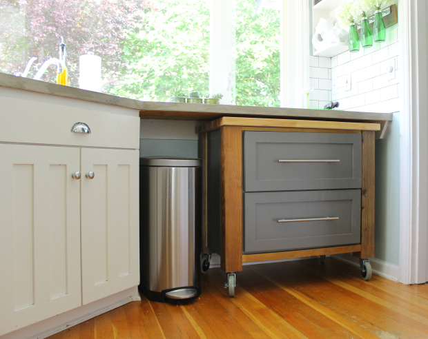 Pantry Details – My Solution For Blind Corners In Lower Cabinets