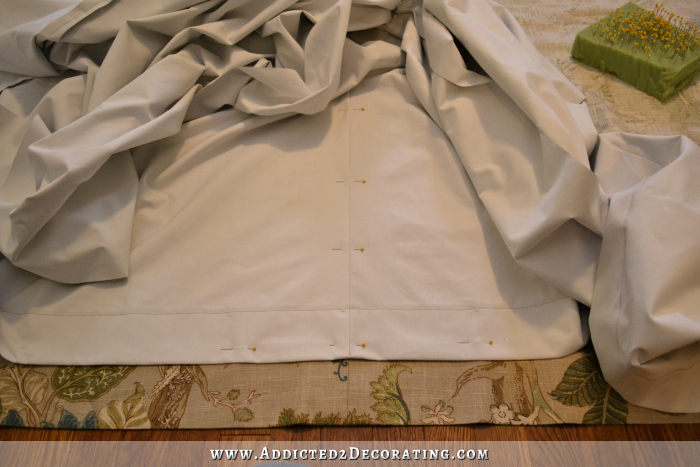 How To Make Double-Width Lined Pinch-Pleated Draperies – Part 1
