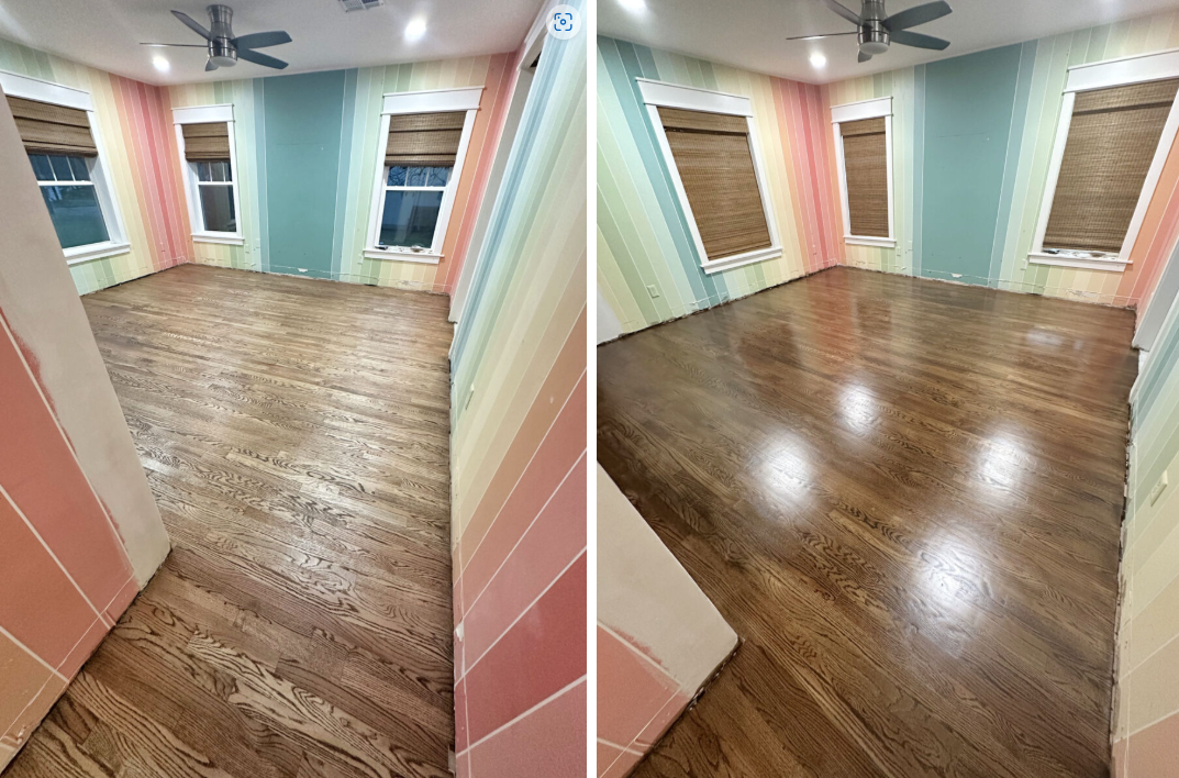 The Floors Are (Almost) Finished! (The Amazing Difference That Polyurethane Makes)